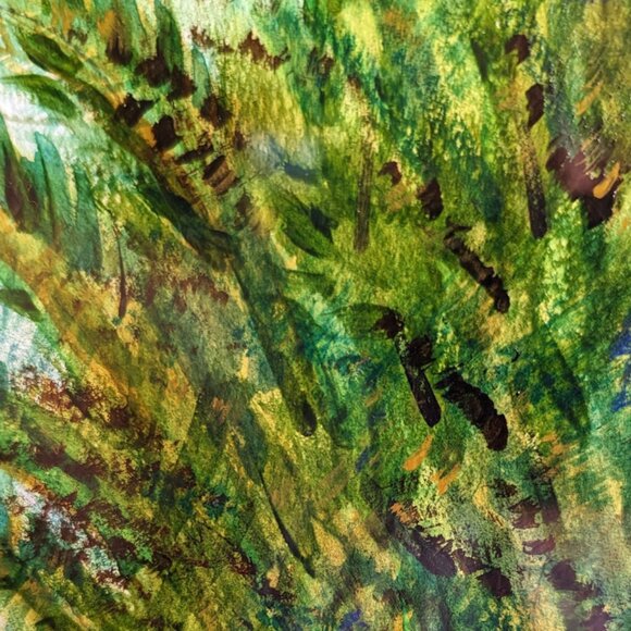 Original Unframed Watercolor Painting of Living Tree Kentucky Eastern Red Cedar - Picture 13 of 16